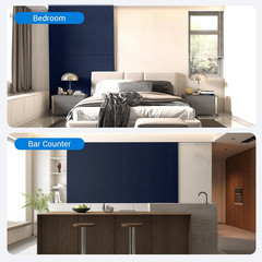 10 Pack Self-Adhesive Acoustic Panels – Starry Blue Soundproof Wall Panels
