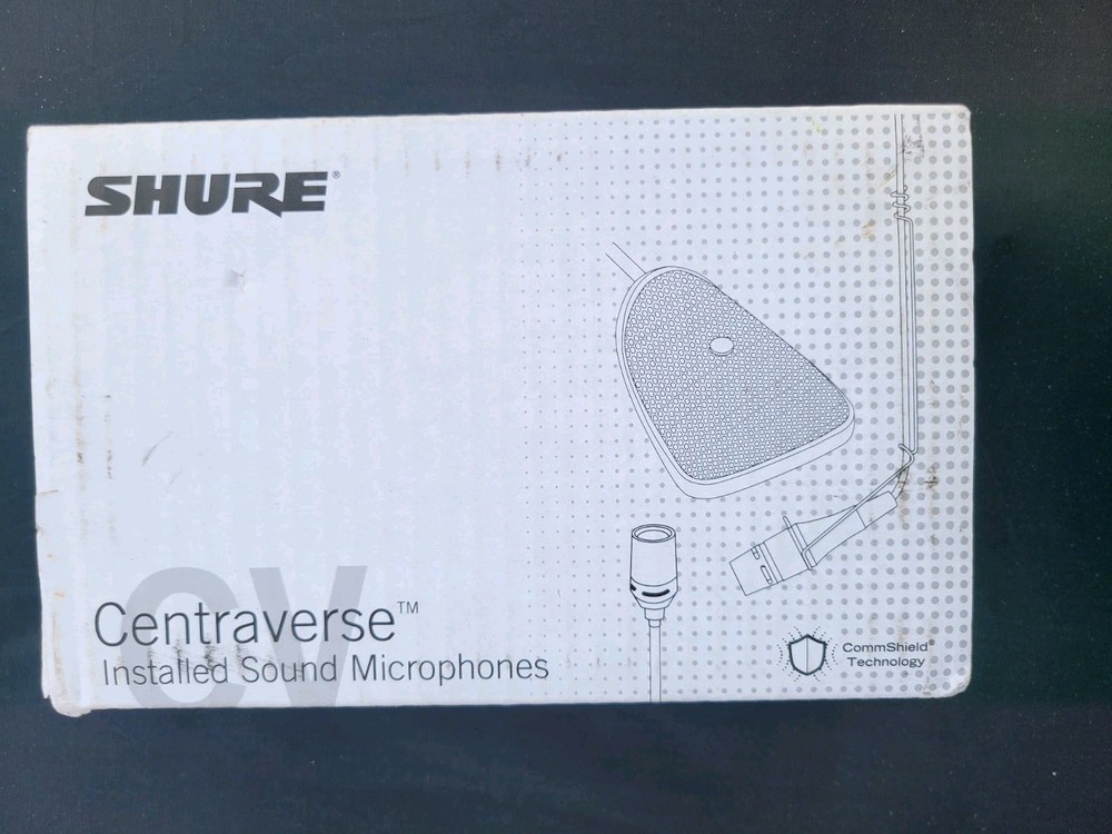 Shure Audio-Technica PRO 44 Condenser Boundary Microphone – Black