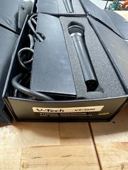 V-Tech VT-1040 Dynamic Microphone Unidirectional Microphone LOT of 4