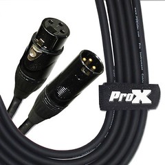 4 XLR Microphone Cables 100 ft High Performance 20 AWG by PROX