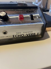 Vintage Lafayette Echo Verb II Spring Reverb Two Channel Mic & Instrument
