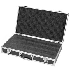 Medium Size Audio Device Microphone Carrying Case, Customizable case with Pre…