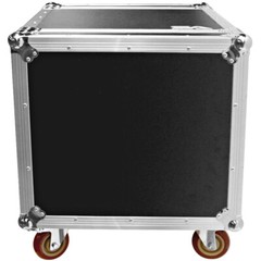 Heavy Duty 10 Space ATA Rack Case with 4 Inch Casters – 10U Server Network Case