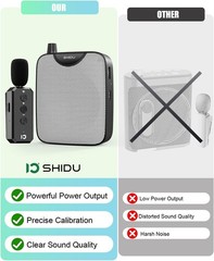 35W Power Voice Amplifier with Bluetooth Wireless Lavalier Microphone, Portab…