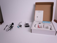 Hotec H-U05 Wireless Mic System + Anker USB-C Adapter for iPhone 15 16 Vlogging