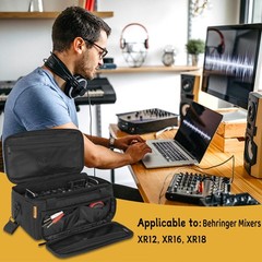 Padded Mixer Carry Bag Fits Behringer X-AIR Series Mixers( XR12,XR16,XR18), L