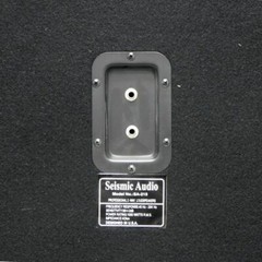 Seismic Audio 2×15 Bass Guitar Speaker Cabinet 8 Ohm 1200 Watts