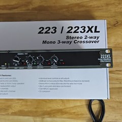 OEM NEW For DBX 223XL Stereo 2-Way/Mono 3-Way with XLR Connectors Crossover
