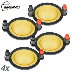 4x Timpano TPT-RPD250X Original AUTHENTIC Replacement Diaphragm for TPT-D250X