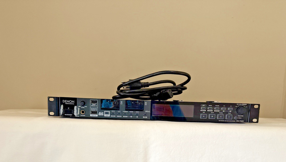 Denon Pro. DN-700R SD/USB Network Solid State Audio Recorder Rack Mount: Tested