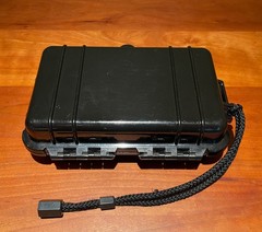 Pelican Case – Used, but great shape, Westone-branded, 7.25″ x 4.5″