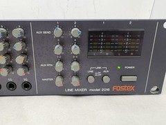 FOSTEX 2016 16-Channel Rack Mount Line Mixer, Made In Japan, Rare Vintage Unit