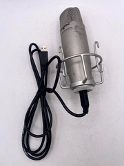 Samson C01U USB Studio Condenser Professional Microphone Silver 16-Bit 48kHz