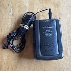 Vtg Radio Shack 900 MHz Audio Link Transmitter Wireless 32-1252 8-Channel W/Mic