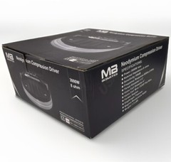 MB Acoustics 1.4” Neodymium Titanium Compression Driver, 4″ VC, 8Ω MB-DE1080-NEO