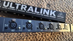 Behringer MS8000 8 CH XLR Mic Line Splitter IEM Snake Rack Live Sound Box DI LOT