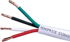 104037 Access Series 12 Gauge AWG CL2 Rated 4 Conductor Speaker Wire / Cable – 1