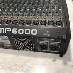 Behringer Europower PMP6000 1600-Watt 20-Channel Powered Mixer