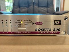 Apogee Rosetta 800 8-channel 24 bit – 192 kHz, AD/DA Converters w/ exp. cards