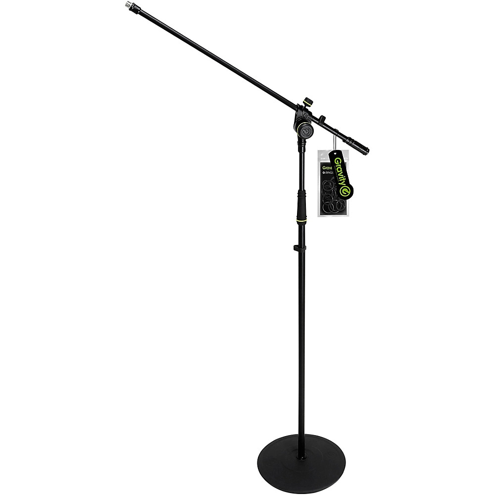 Gravity Stands Microphone Stand With Round Base And 2point Adjustment Boom Old