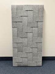 Polyester Felt Twill Weave Acoustic Panel