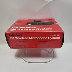 Radio Shack FM Wireless Microphone System 321221A Match Receiver Transmitter NOS