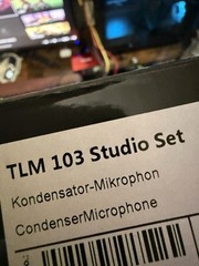 Neumann TLM 103 Large-Diaphragm Condenser Microphone, Shock Mount, US