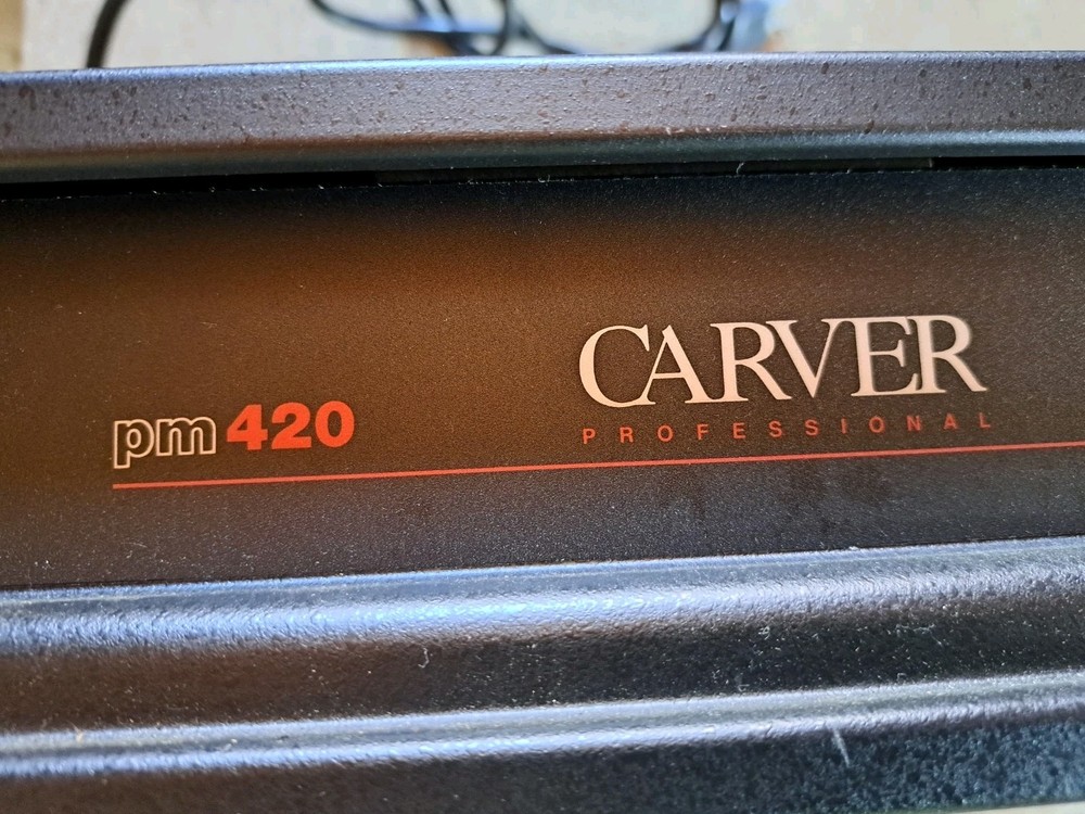 Carver Power Amplifier PM420 – 2 Channel 100%