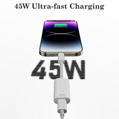 3-in-1 USB C to Lightning Adapter, Support (Charging + Data + Audio), USB C