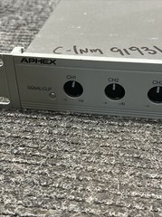 For Parts Aphex Model 124A 10/4 Audio Dual Interface Amplifier