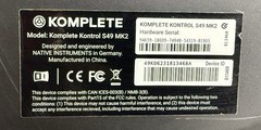 Native Instruments Komplete Kontrol S49 MK2 49 Key Keyboard Controller