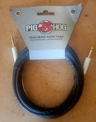 Pig Hog PH10 Tour Grade 8mm Guitar Cable,10 feet, XLR Black
