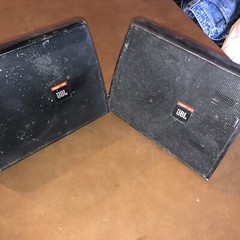 Pair (2) JBL CONTROL 25 PROFESSIONAL LOUDSPEAKERS NO WAY TO TEST