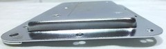 (2) Two Chrome Plated Spring-Loaded Recessed Handles For ATA Cases -Large