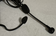 Sennheiser ME 3 Headset Condenser Microphone with Locking 3.5mm Jack – Black
