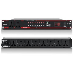 Voltage Regulator with 10 Outlets – Mountable Design