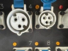 POWER DISTRO STACK SES PD 32A-RED5 – 32A-BLU3 x3 16A-BLU3 x6 MC #247 (ONE)THS