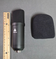 USB Microphone 192KHZ/24Bit Plug & Play PC Computer Podcast Condenser Metal Kit