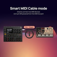 CME C2MIDI Pro USB~C MIDI Cable Interface with Filter, Mapper & Router