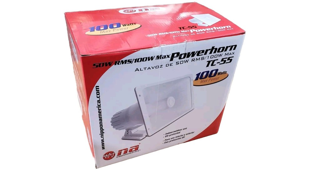 Nippon Powerhorn TC-55 8 Ohms 50W RMS 100W Max
