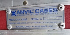 Used Anvil Case w/ Covers that Attach and Convert to Tables