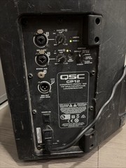QSC CP12 12” Powered PA Speaker Active Loudspeaker FOR PARTS