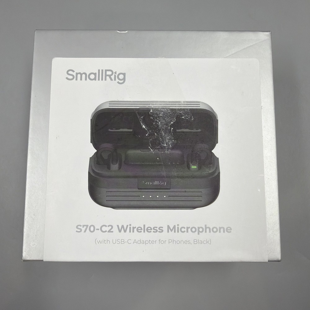SmallRig S70-C2 Wireless Microphone System with Charging Case 5717
