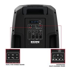 ION Audio Total PA APEX Wireless Battery-Power Loud Speaker PA System