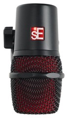 Se Electronics V BEAT Black Dynamic Drum Microphone Toms, Snare, Percussion Mic