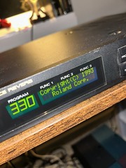 Roland SRV-330 Dimensional Space Reverb – Tested Working 1U Rack