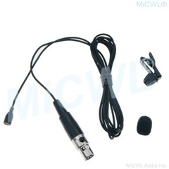 L322 Very Mini Lavalier Lapel Microphone For Shure Wireless BodyPack TA4F 4Pin
