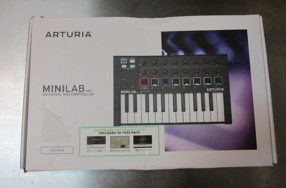 Arturia MiniLab Mkii Universal Midi Controller (New Other)