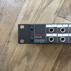 TASCAM PB-32P Rack Mount Patchbay Audio Patch Panel – Japan