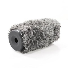 Movo WS-G140 Furry Rigid Windscreen for Mics 18-23mm in Diameter and up to 6.3″